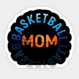 Basketball Mom - Holiday Gift Sticker